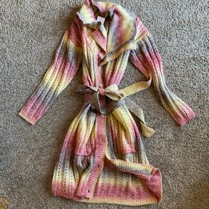 Celine knee length cardigan